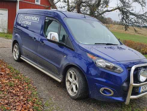 Blå Ford Transit Connect stulen i Mellerud